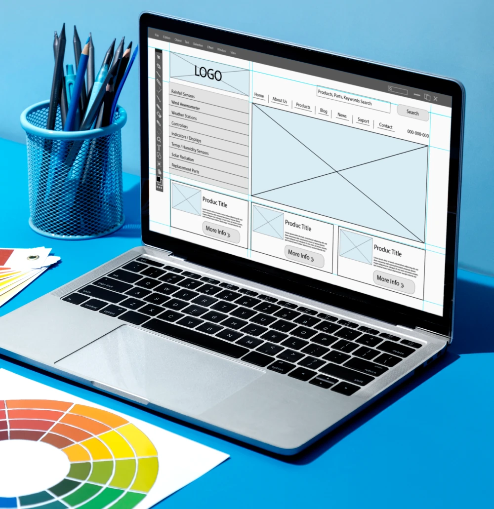 Designer-giving-Website-Support-in-Hampshire-OrganikSEO
