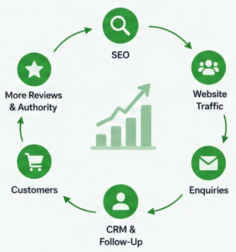 The OrganikSEO Growth Cycle